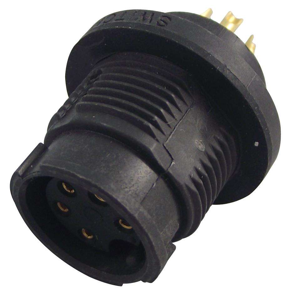 Switchcraft (EN3P5F-F) Circular Connector, Receptacle, 5 Contacts