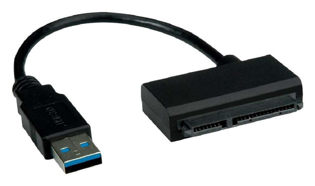 Roline (12.02.1043) Computer Cable, USB 3.0 Type A to Sata 6Gbit/s Plug