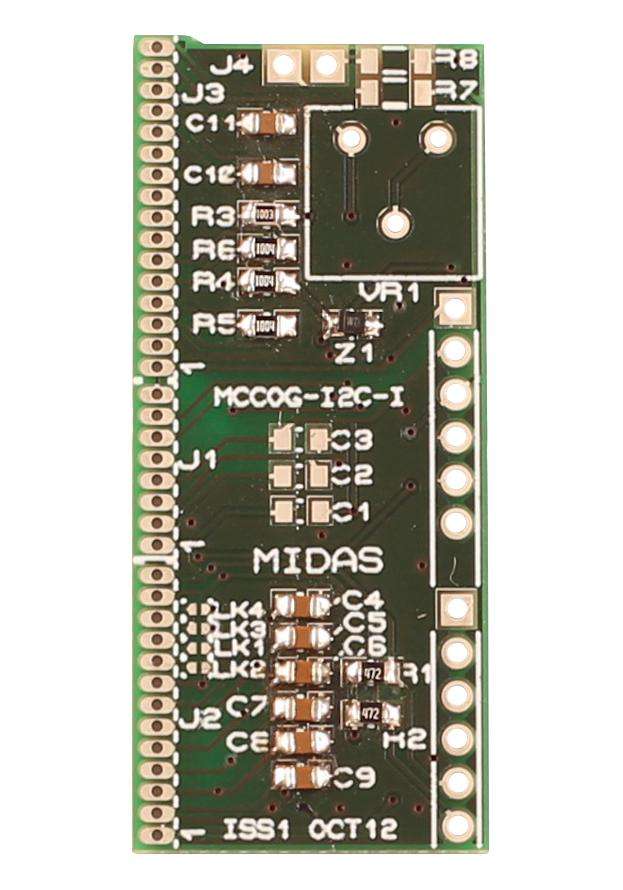 Midas Display (MCCOG-I2C-I-13) Driver Board, 13-Way Driver, 3.3V/5V Supply