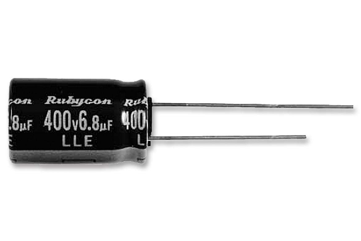 Rubycon (16YXF100MEFC6.3X11) Electrolytic Capacitor, Miniature, 100µF, 16V