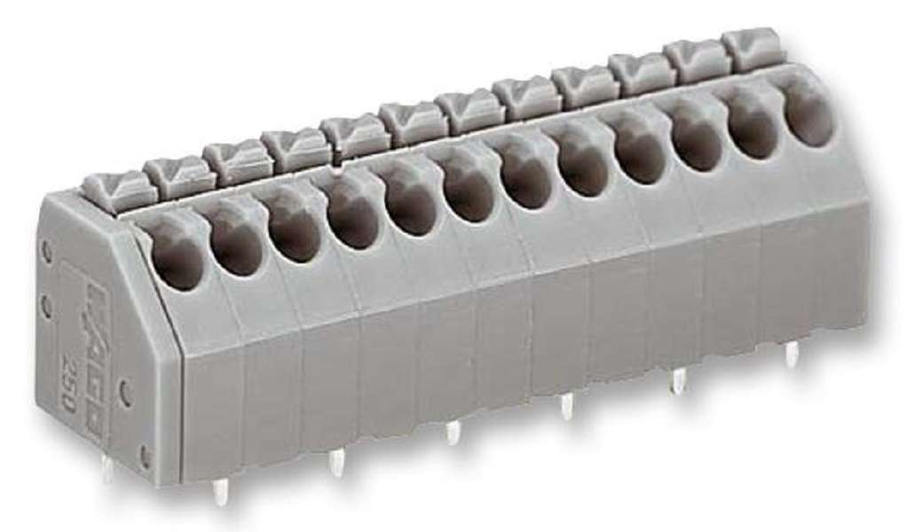 Wago (250-208.) Wire-To-Board Terminal Block, 3.5 mm, 8 Ways