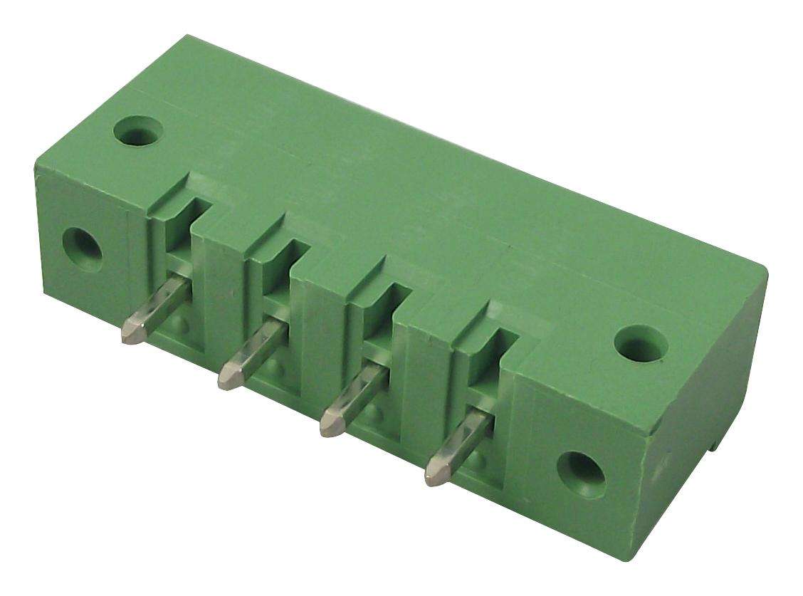 Phoenix Contact (MSTBV 2,5/4-GF-5.08) Terminal Block, Flange, Header