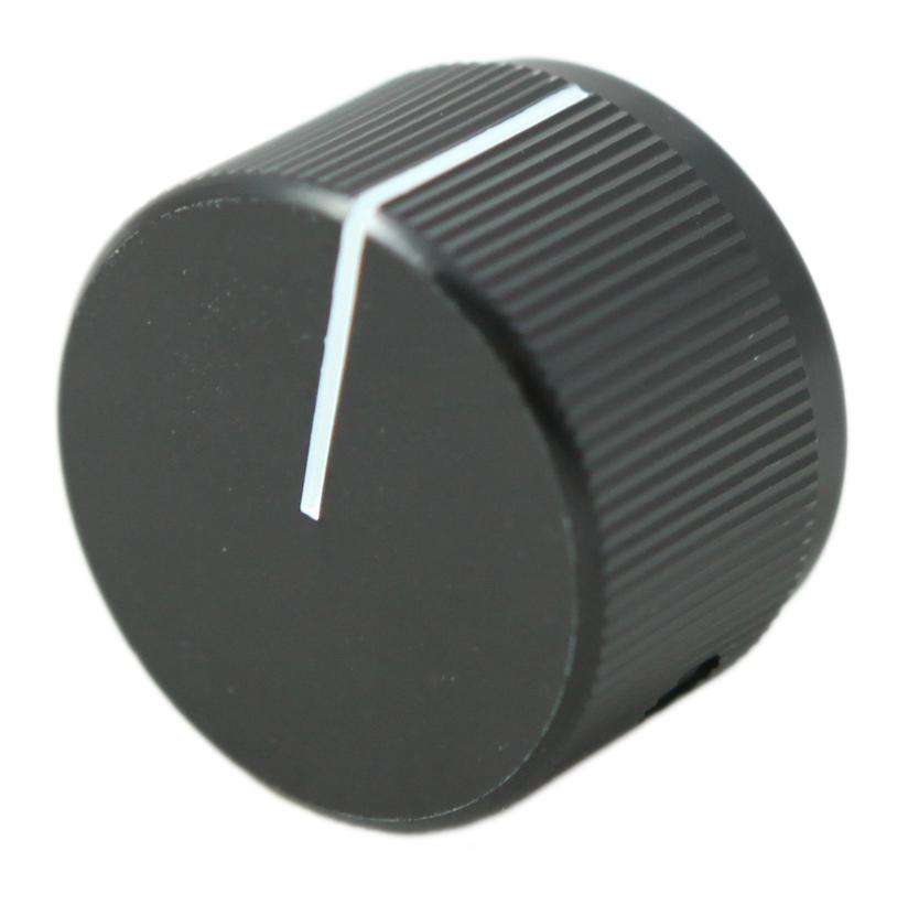 Multicomp Pro (KB00023) Knob, Round Shaft, 6.4 mm, Aluminium