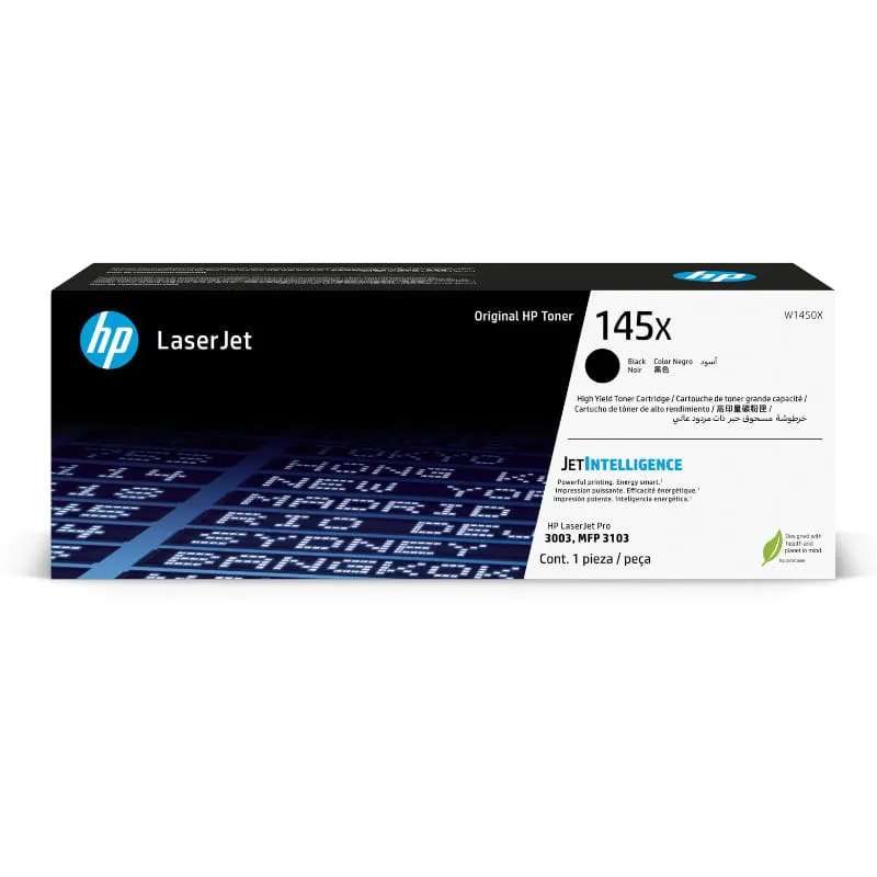 HP 145X High Yield Black Original LaserJet Toner Cartridge ~3,800 pages