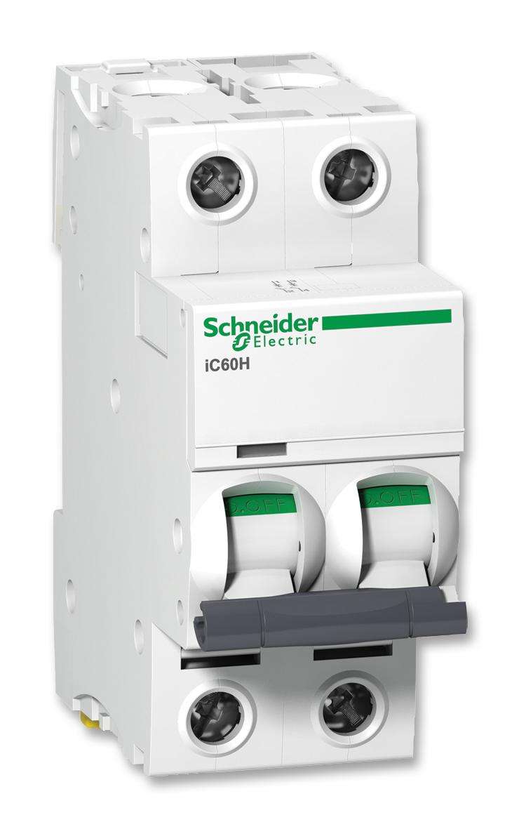 Schneider Electric (A9F54206) Thermal Magnetic Circuit Breaker, 6A, 2 Pole