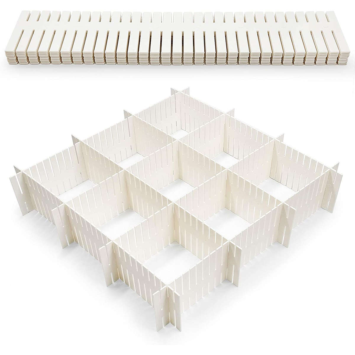 Home Guru Smart Storage Draw Dividers (8 Pieces)