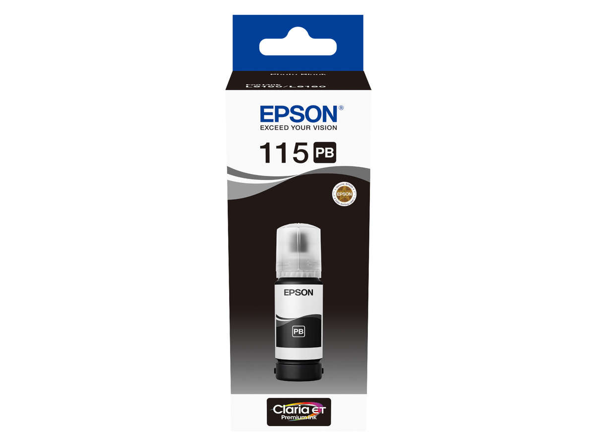 EPSON 115 ECOTANK PHOTO BLACK INK BOTTLE