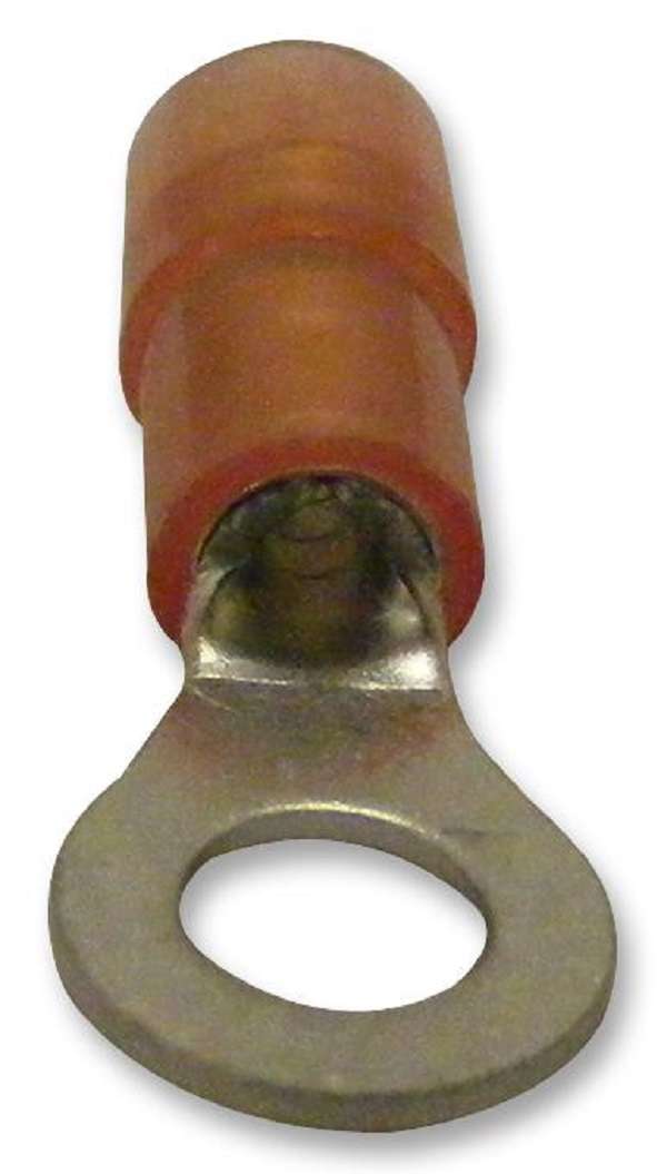 Multicomp Pro (RNYDL1-4) Ring Tongue Terminal, M4, #8, 16 AWG, 1.5 mm²
