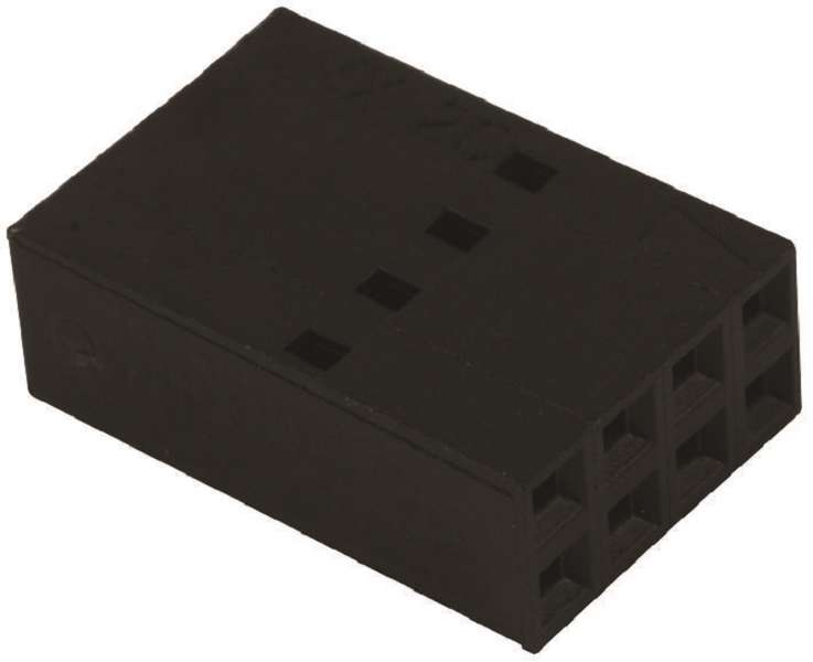 Molex (22-55-2081) Connector Housing, Receptacle, 8 Ways, 2.54 mm