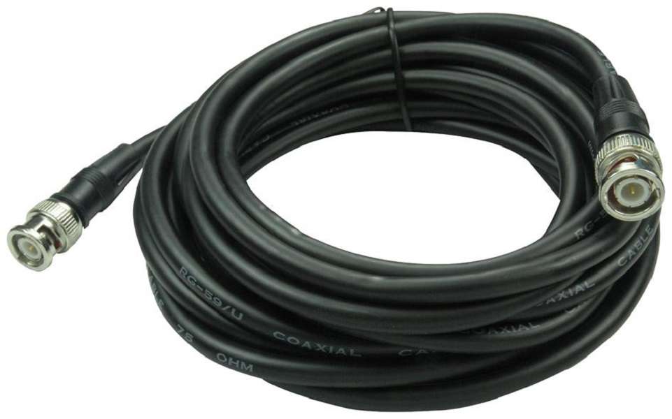 Multicomp Pro (BNC-BNC PL RG59) RF / Coaxial Cable Assembly, BNC to BNC