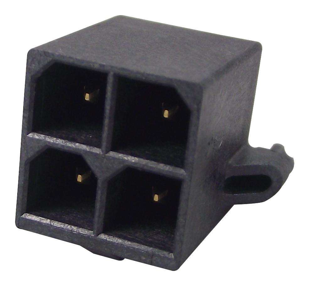 Molex (172065-0004) Pin Header, Power, 5.7 mm, 2 Rows, 4 Contacts