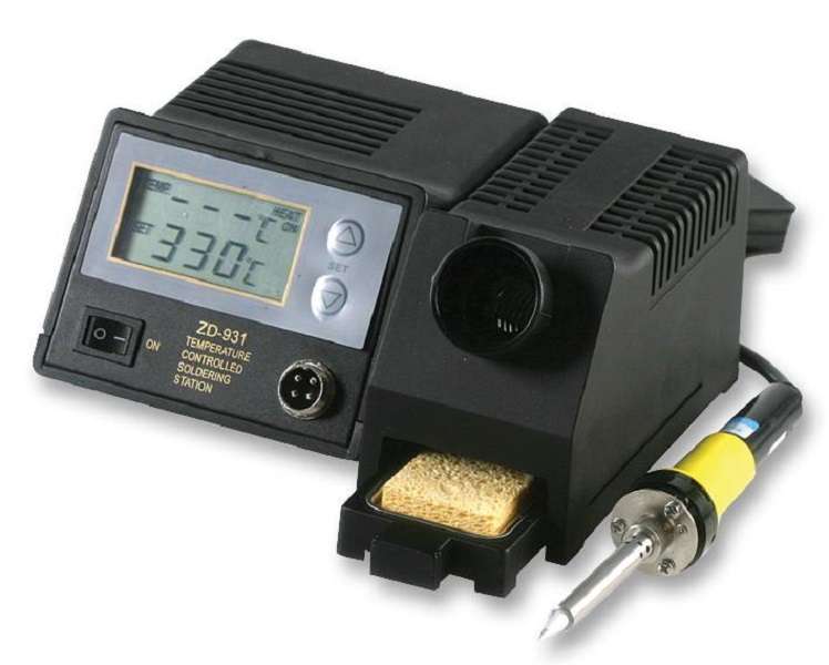 Duratool D00678 240V, 48W ESD Safe Temperature Controlled Soldering Station