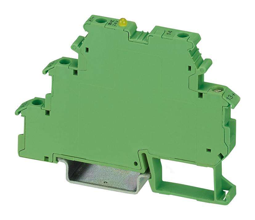 Phoenix Contact (2941374) Solid State Relay, 3 A, 30 VDC, DIN Rail, Screw
