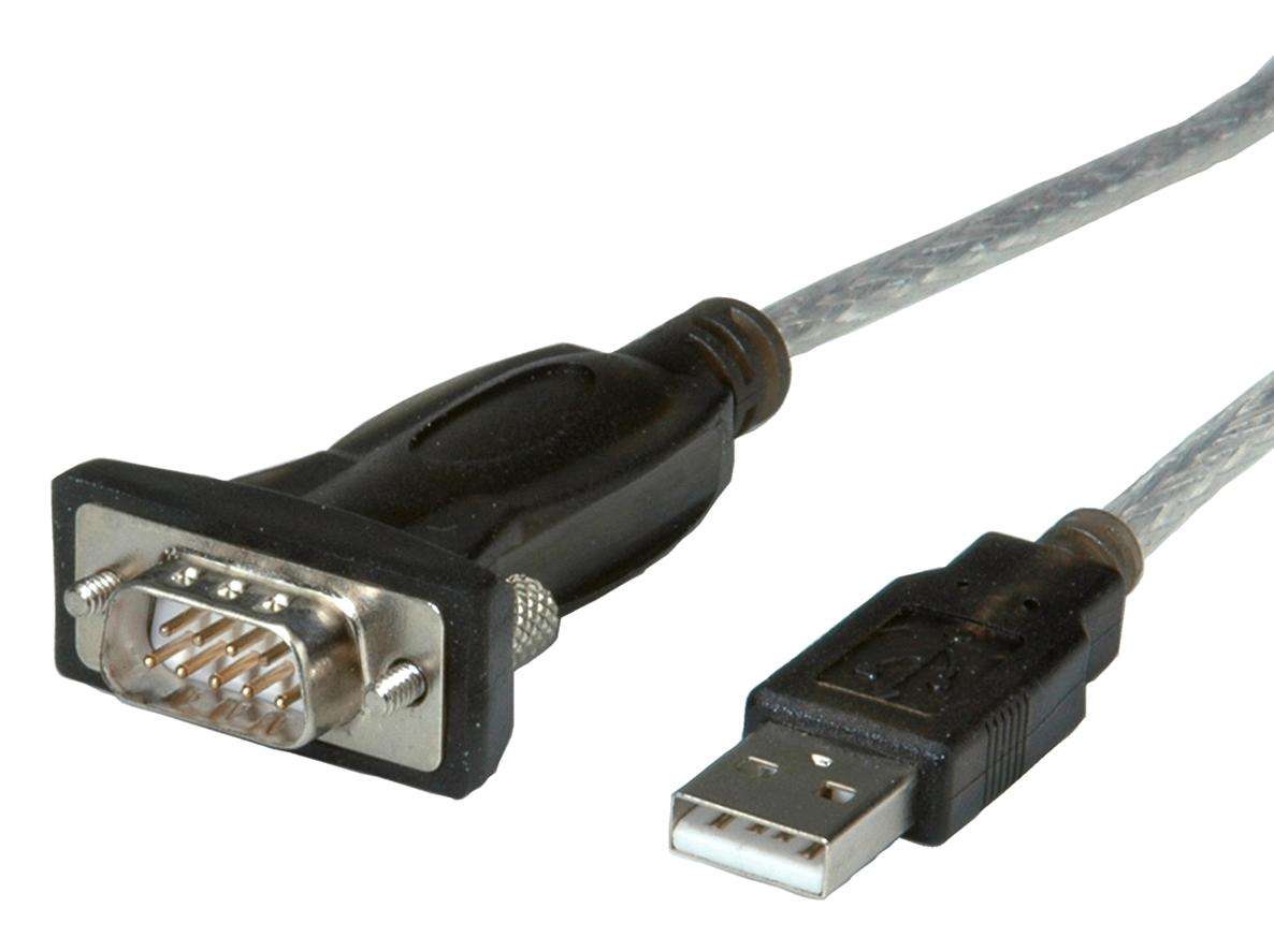 Roline (12.02.1163) Smart Cable, 1.8 m, USB to RS232 Converter