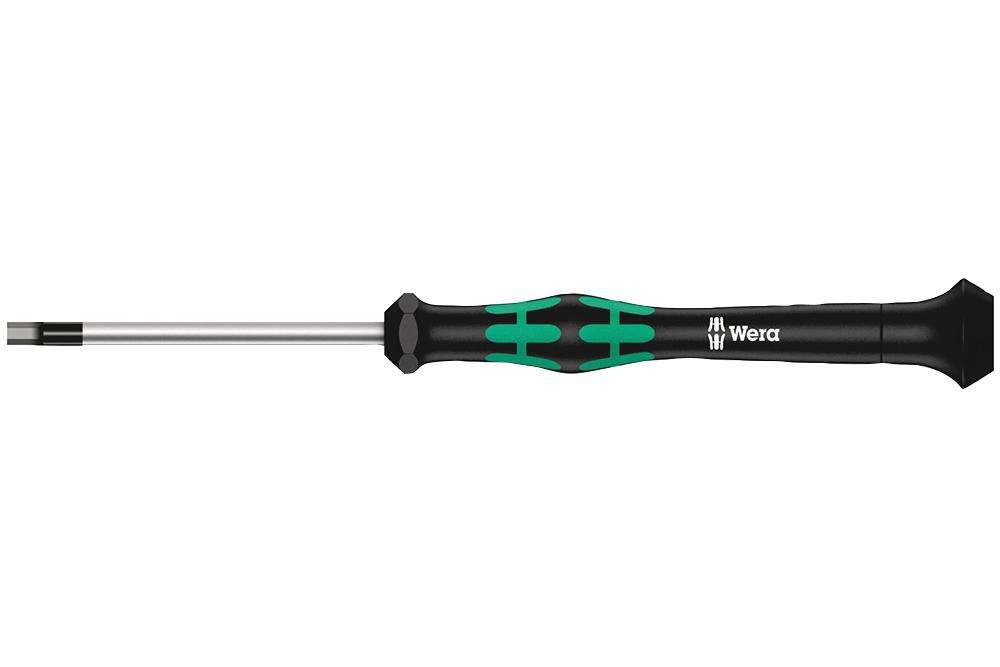 Wera (05118070001) Screwdriver, Hexagon, 2.5mm Tip, 157mm