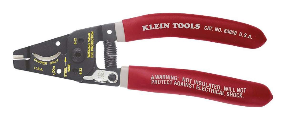 Klein Tools (63020) Cable Cutter, 12.7 mm Capacity, 178 mm Overall