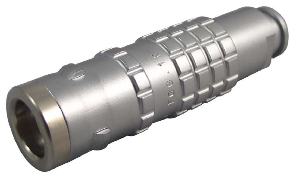 Lemo (FGG.1K.304.CLAC55Z) Circular Connector, Cable Mount Plug, 4 Contacts