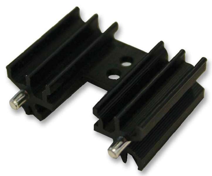 Multicomp Pro (MC33291) Heat Sink, Square, PCB, Extruded, 11.4 °C/W