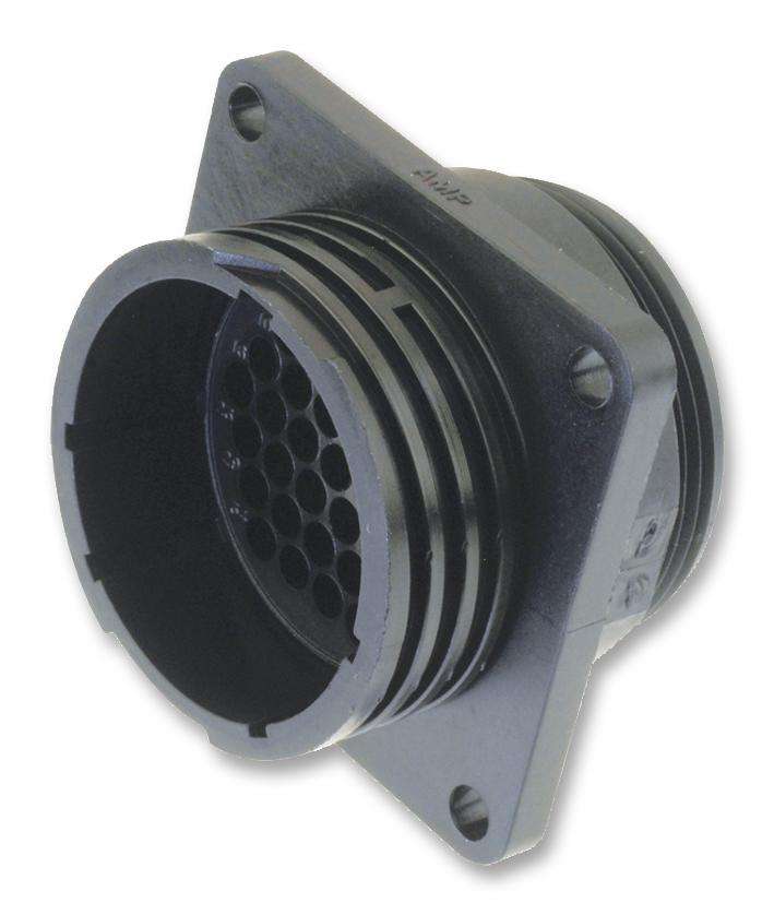 TE Connectivity (206151-1) Circular Connector, Receptacle, 37 Contacts