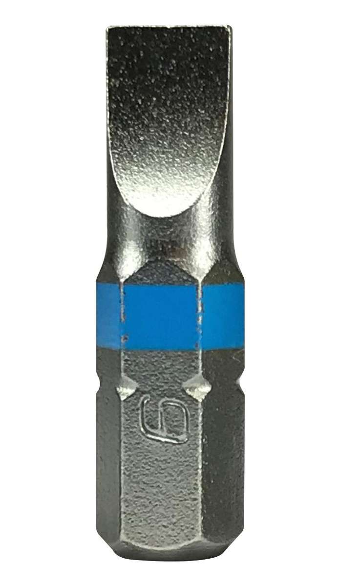 Duratool (DT000438) Hex Driver Bit, Slotted, SL3 Tip, 25 mm Length