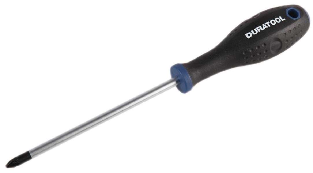 Duratool (D03434) Screwdriver, Pozidriv, PZ2 x 125 mm