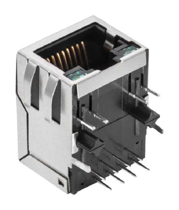 Wurth Elektronik (74990111211) Modular Connector, RJ45 Jack, 1 x 1 (Port)