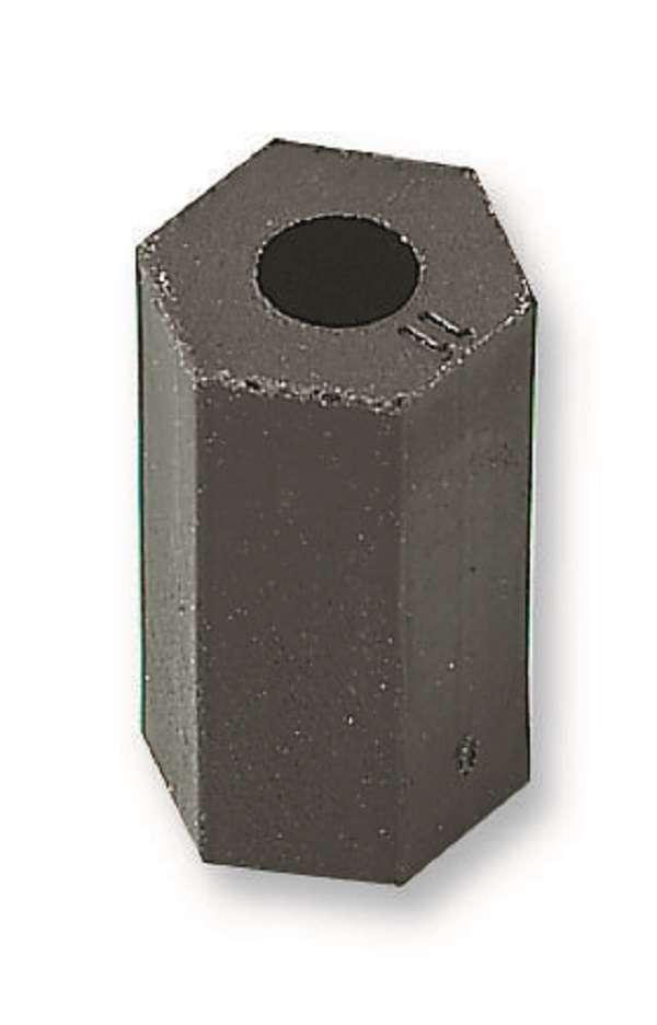 Harwin Spacer, Hex, PVC, 3mm Internal Dia