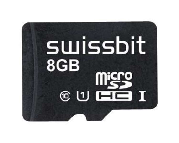 Swissbit (SFSD8192L3BM1TO-I-GE-2CP-STD) Flash Memory Card, 8 GB