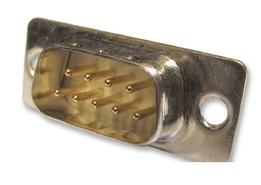 Cinch Connectivity (FDE-9PTI2/1-LF) D Sub Connector, Filtered, Plug