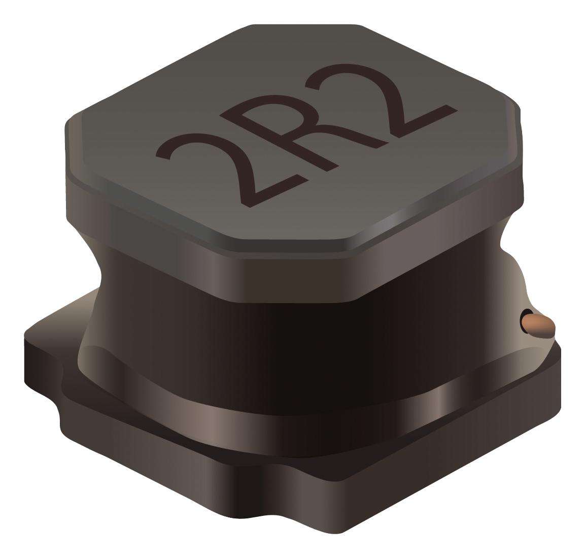 Bourns (SRN5040TA-6R8M) Power Inductor (SMD), 6.8 µH, 2.5 A, Semishielded