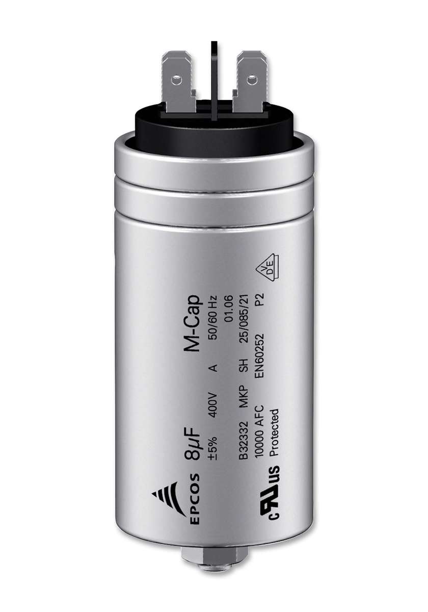 Epcos (B32332I6255J081) Motor Run Capacitor, Metallized PP, Ca