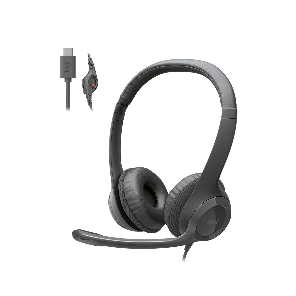 Logitech H390 USB TypeC Computer Headset
