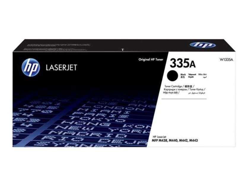 HP 335A Black Original LaserJet Toner Cartridge,7,400 pages