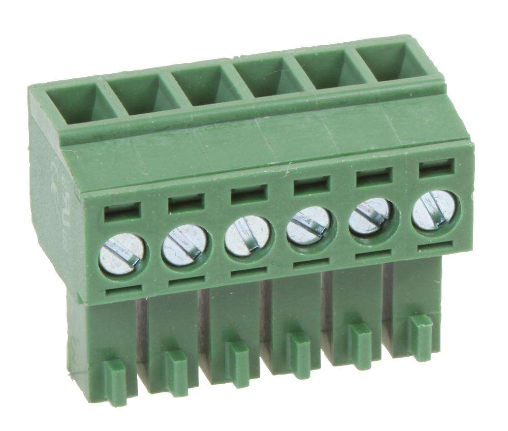 Multicomp Pro (MC000060) Pluggable Terminal Block, 3.5 mm, 6 Ways