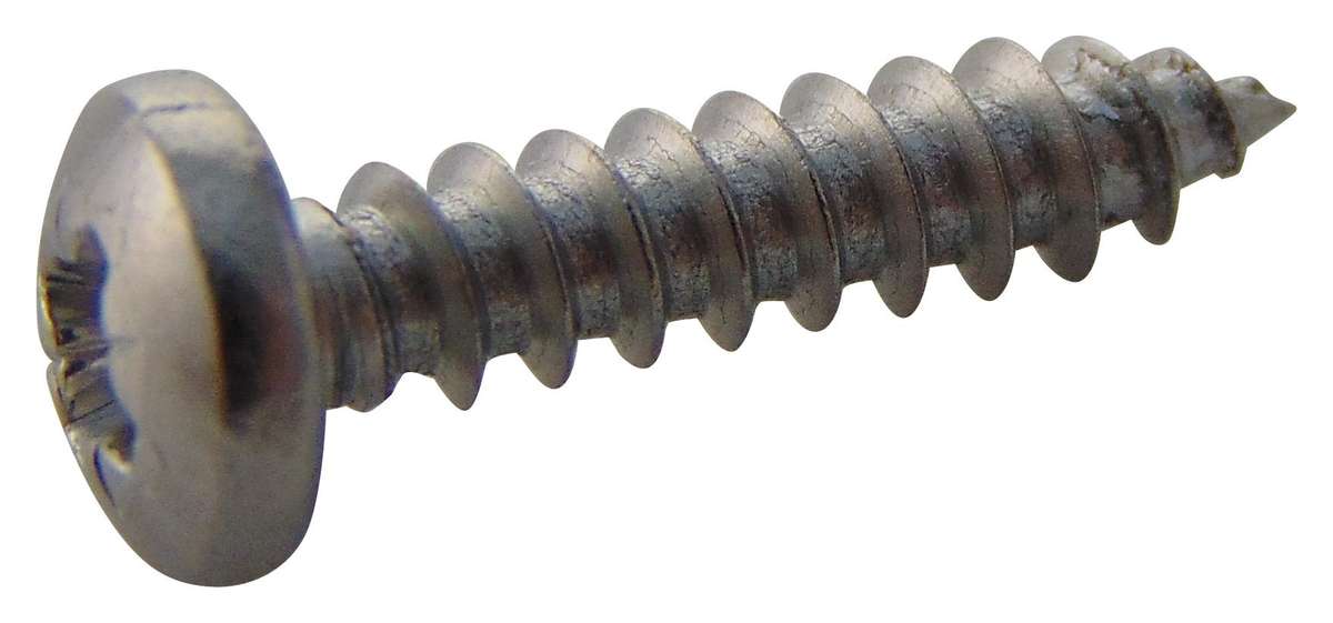 TR Fastenings (N40.500 PRA2ABS100-) Screw, Self-Tapping, No.4, 12.7 mm