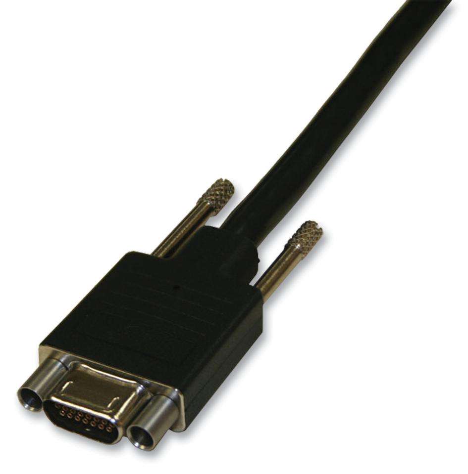 Norcomp (CCA-015-M.5R152) Micro D Cable Assembly, 15 Ways