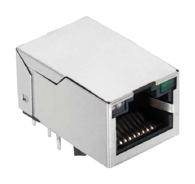 Wurth Elektronik (74990101212) Modular Connector, RJ45 Jack, 1 x 1 (Port)