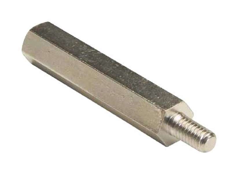 Harwin (R30-3011202) Standoff, Brass, M3, Hex Male-Female