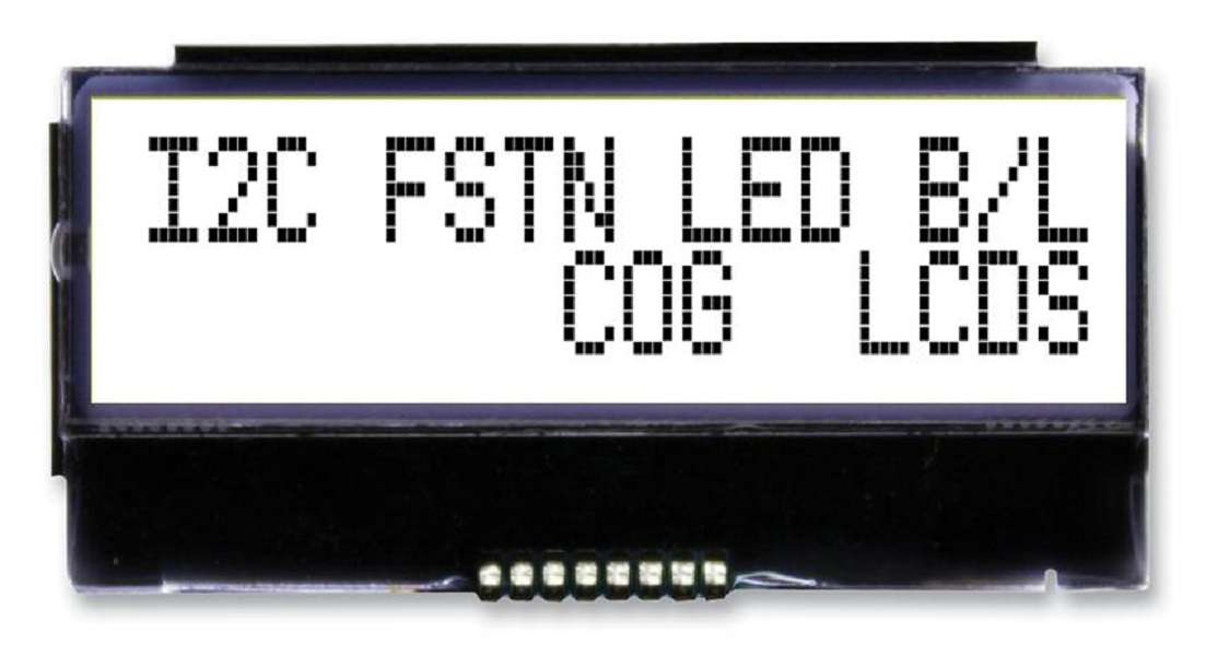Midas (MCCOG21605B6W-FPTLWI) Alphanumeric LCD, 16 x 2, Black on White