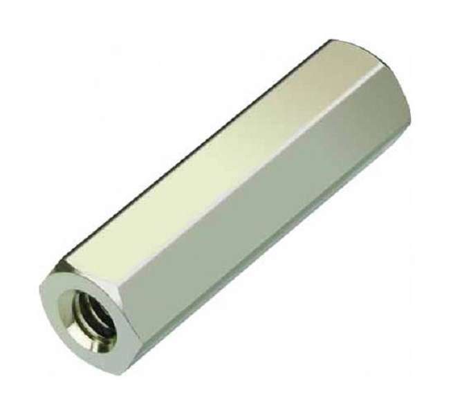 Harwin (R25-1000702) Standoff, Brass, Hex Female-Female