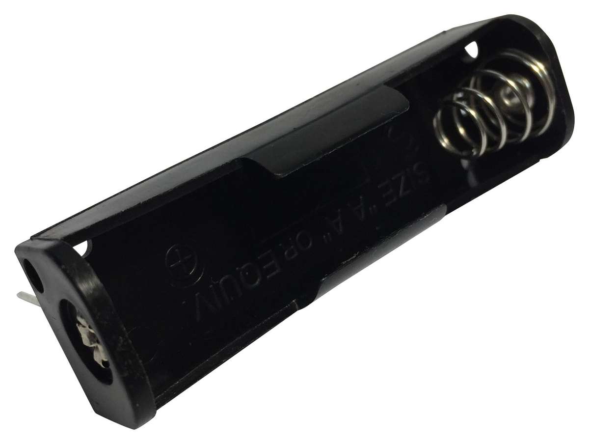 Pro Elec (PE000014) Battery Holder, PCB, AA Battery Size, 1 Position