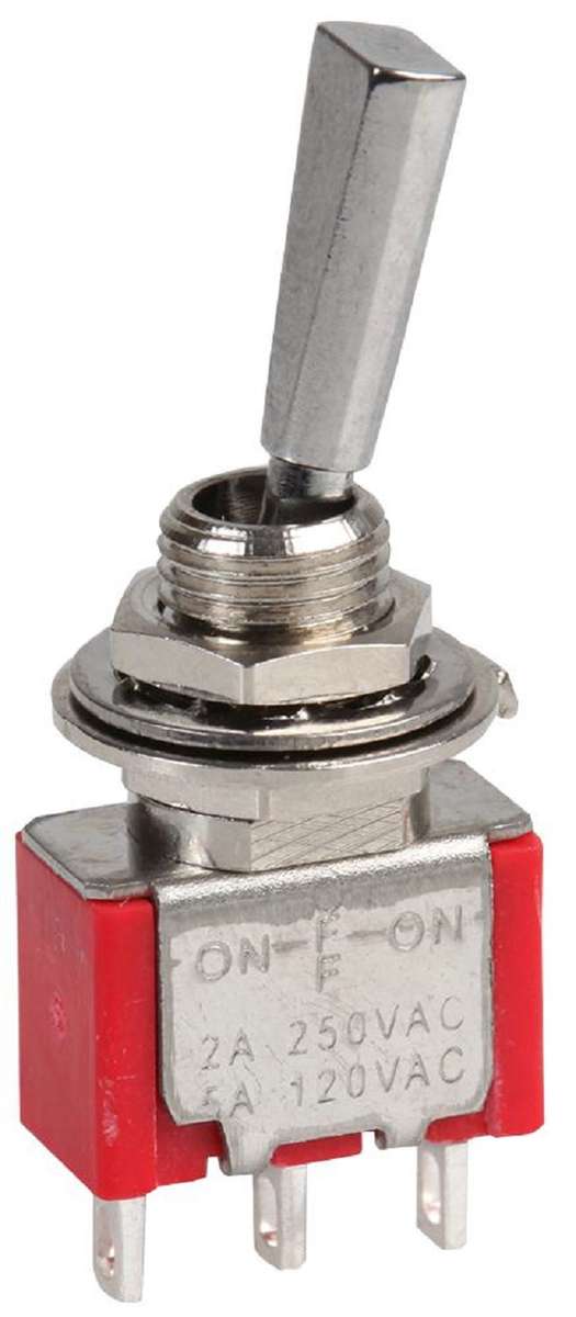 Multicomp Pro (1MS3T6B11M1QE) Toggle Switch, On-Off-On, SPDT