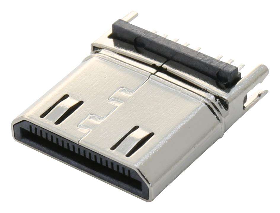 Pro Signal (60S019P-301N-B1) HDMI Connector, Mini, 19 Contacts, Plug