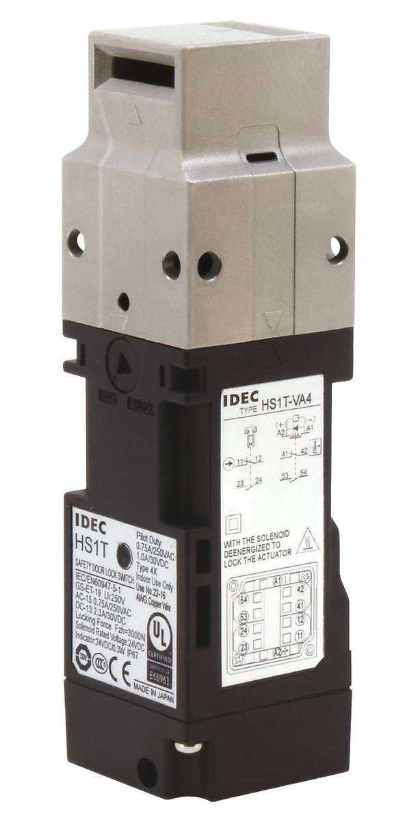 Idec (HS1T-DD44ZLM-G) Safety Interlock Switch, 125 V, 2.5 A