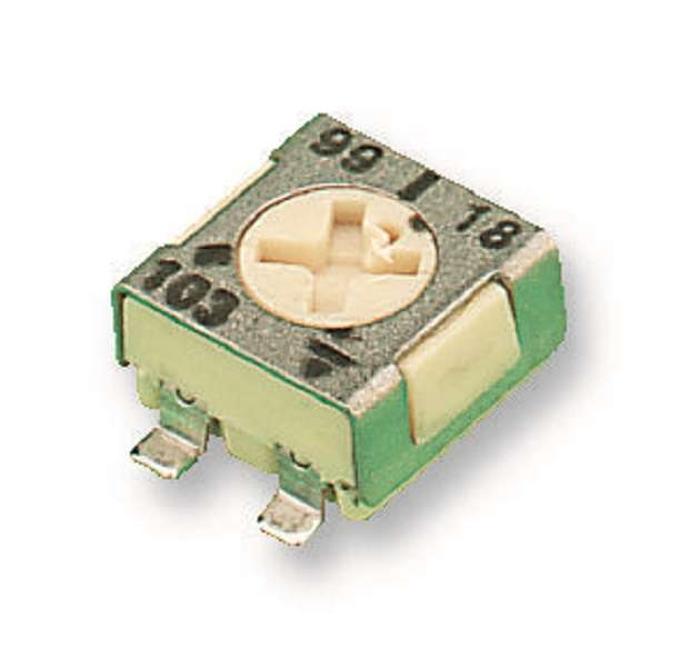 Vishay (TS53YL103MR10) Trimpot, Single Turn, Cermet, Top Adjust, 10 kohm