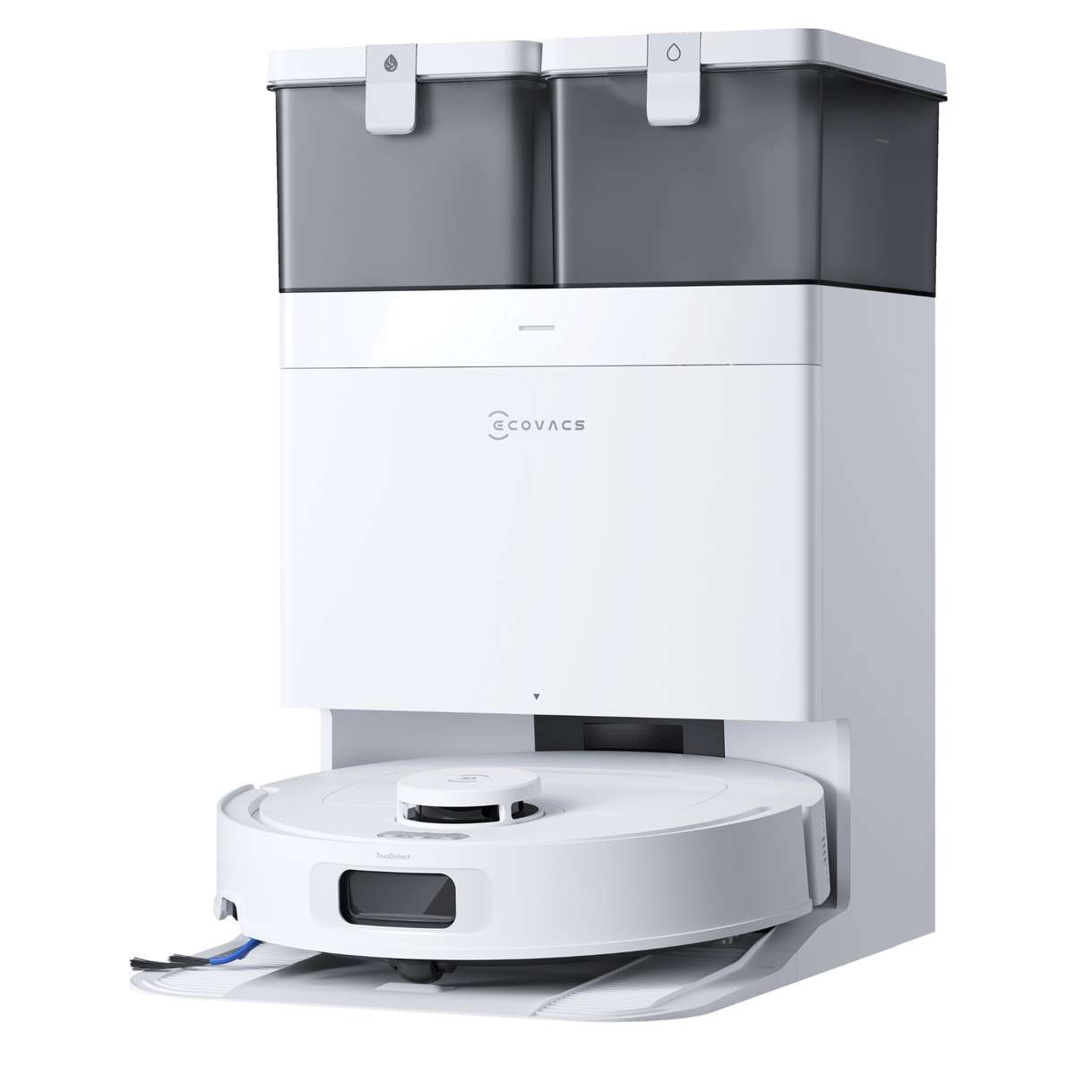 ECOVACS DEEBOT T30C Prime OMNI Smart Robot Vacuum 25,000Pa ZeroTangle OMNI White