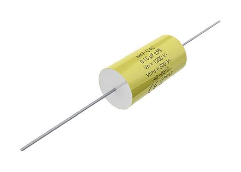Kemet (C4CAWUD3330AA1J) Power Film Capacitor, Metallized PP, Axial Leaded