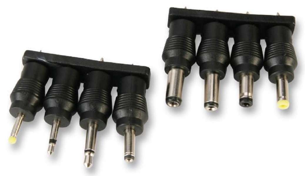 Ansmann (10950964/01) Power Supply Accessory, Connector Set, 8 Plugs