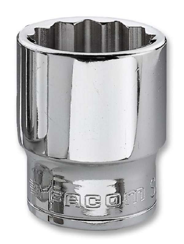Facom (J.17) Square Drive Socket, 17 mm, 9.525 mm