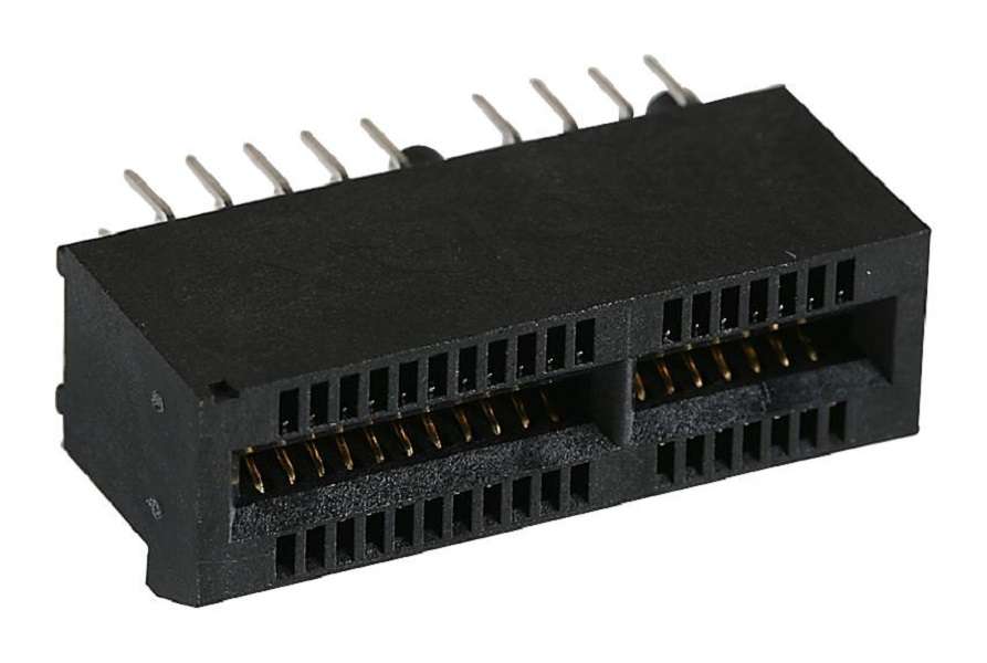 Molex (87715-9106) Card Edge Connector, PCIE, Dual Side, 1.57 mm